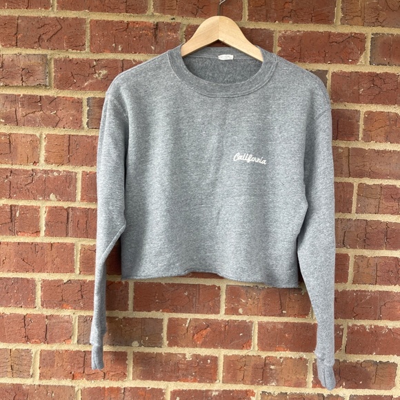 (4 QTY) John Galt CALIFORNIA Brandy Melville Long sleeve crewneck sweatshirts - Picture 1 of 15
